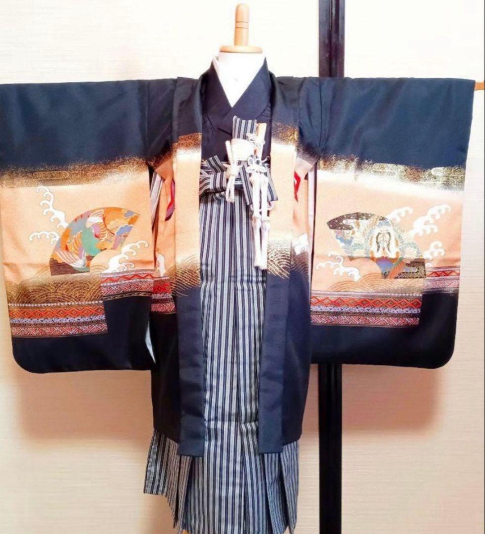 七五三　卒園式　袴セット(5歳前後男の子）