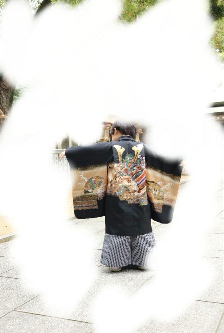 七五三　卒園式　袴セット(5歳前後男の子）