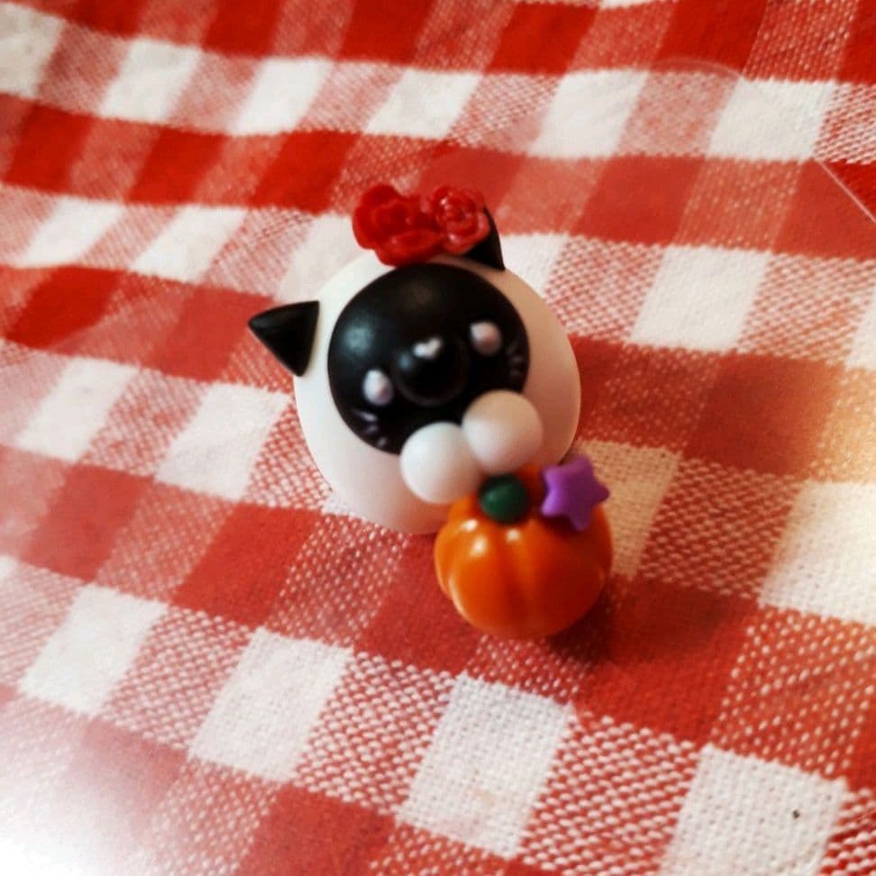 ハロウィン☆黒猫お化けちゃん