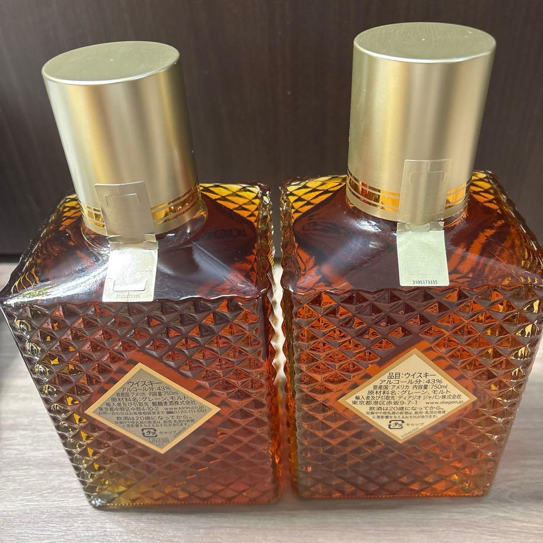 I.W.HARPER12年 ストレートバーボンウイスキー 750ml 2本セット