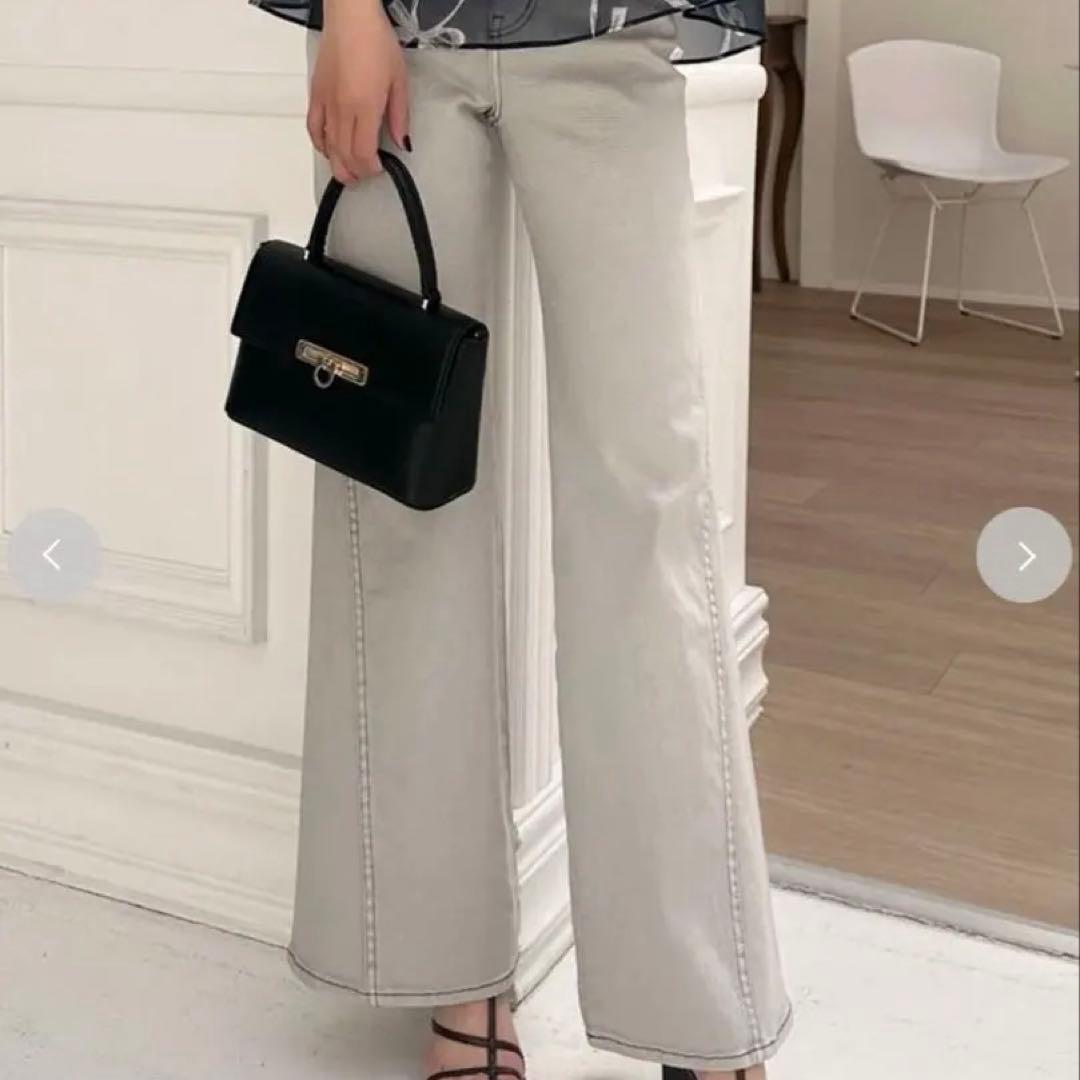 ♡新品未使用タグ付き♡ snidel ストレッチフレアデニムパンツ