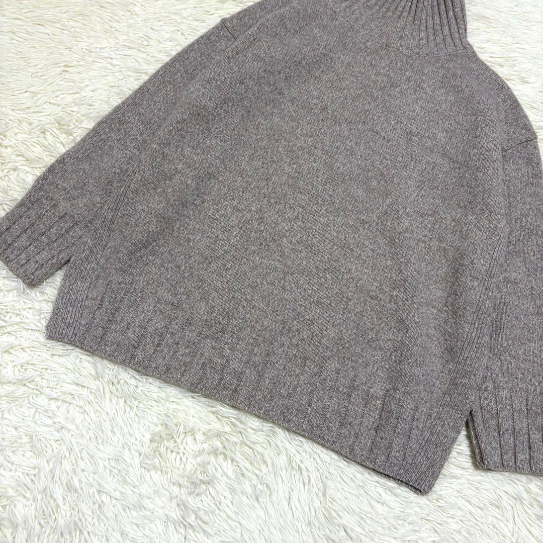 美品　近年 セオリーリュクス Misto Terry カシミヤ混 ニット 38