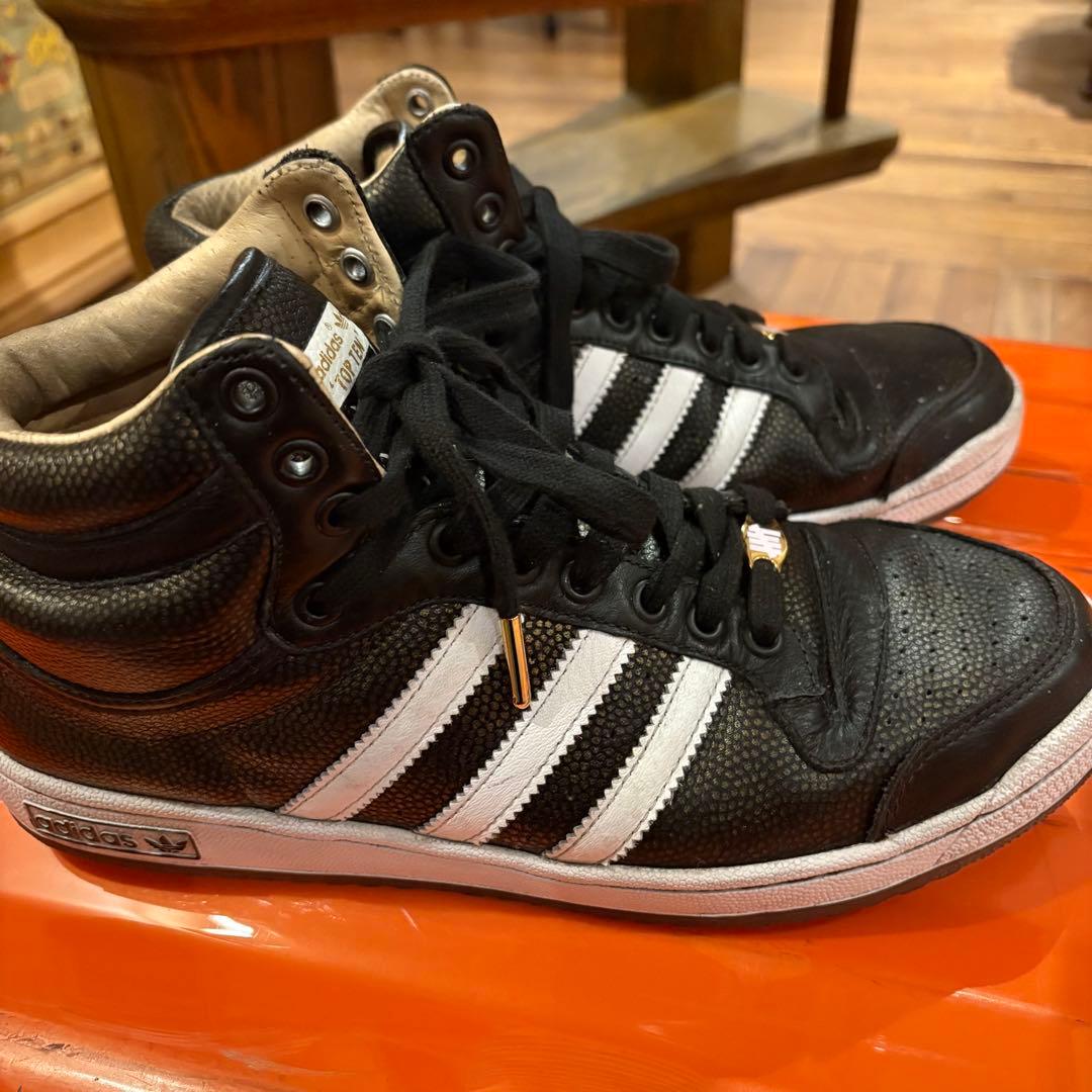 adidasx UNDEFEATED TOP TEN レザー ハイカット28.5