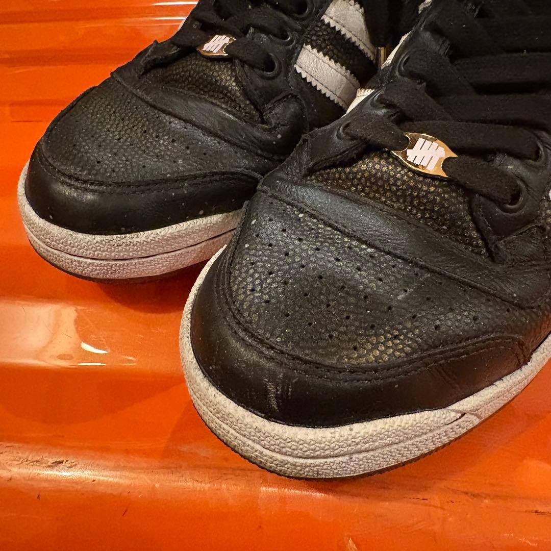 adidasx UNDEFEATED TOP TEN レザー ハイカット28.5