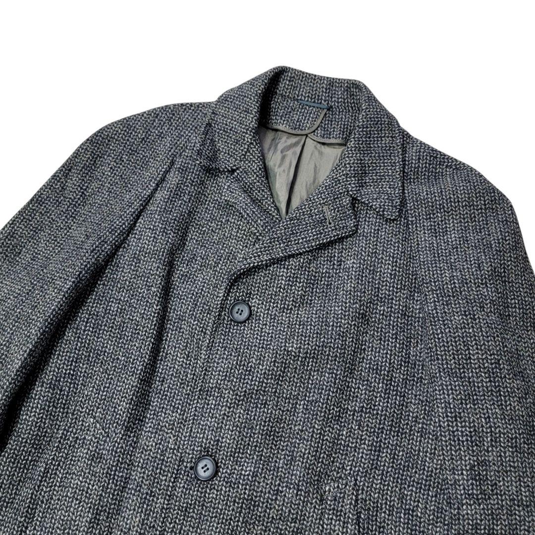 VINTAGE 50S Berck's ハリスツイード ステンカラーコート