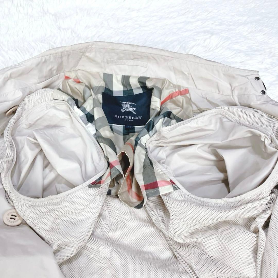 ✨バーバリー ノバチェック メガ トレンチコート レイン 2way 大きいサイズ