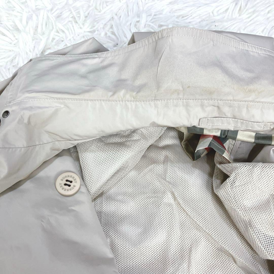 ✨バーバリー ノバチェック メガ トレンチコート レイン 2way 大きいサイズ