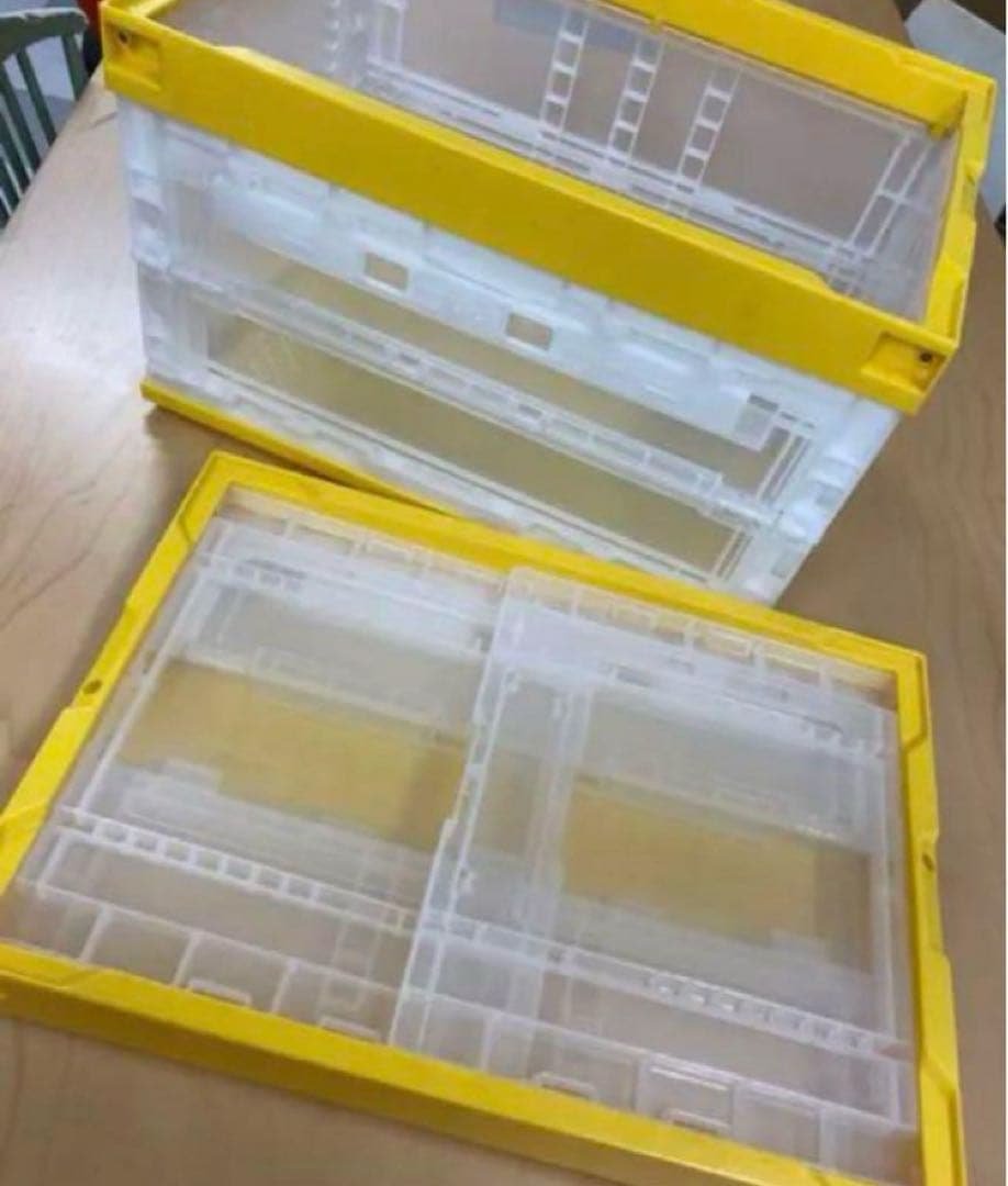 折りたたみ式コンテナ前扉付き10個