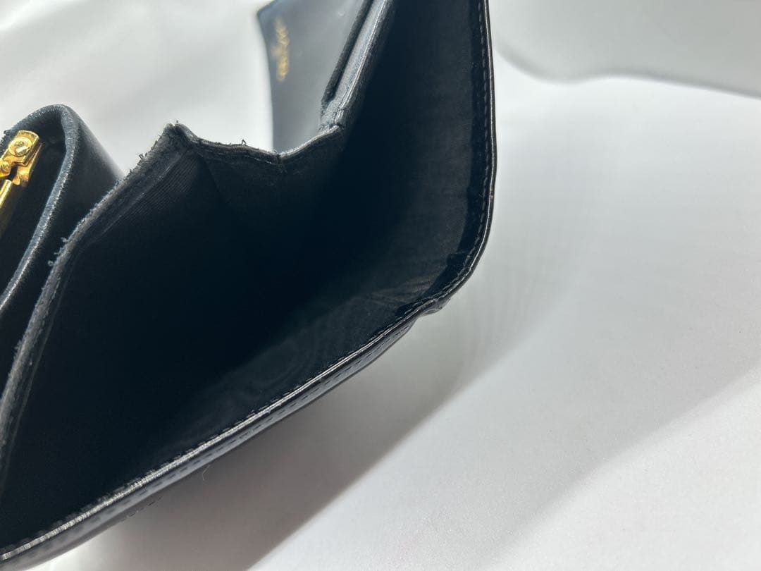 CHANEL シャネル ココマーク コンパクトウォレット　折り財布/715