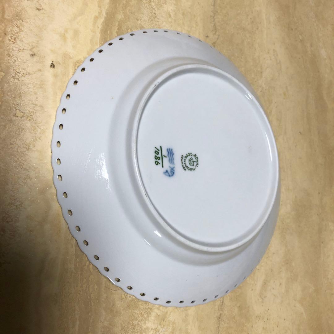 【値下げしました】ロイヤルコペンハーゲン　フルレース　19cmディナープレート