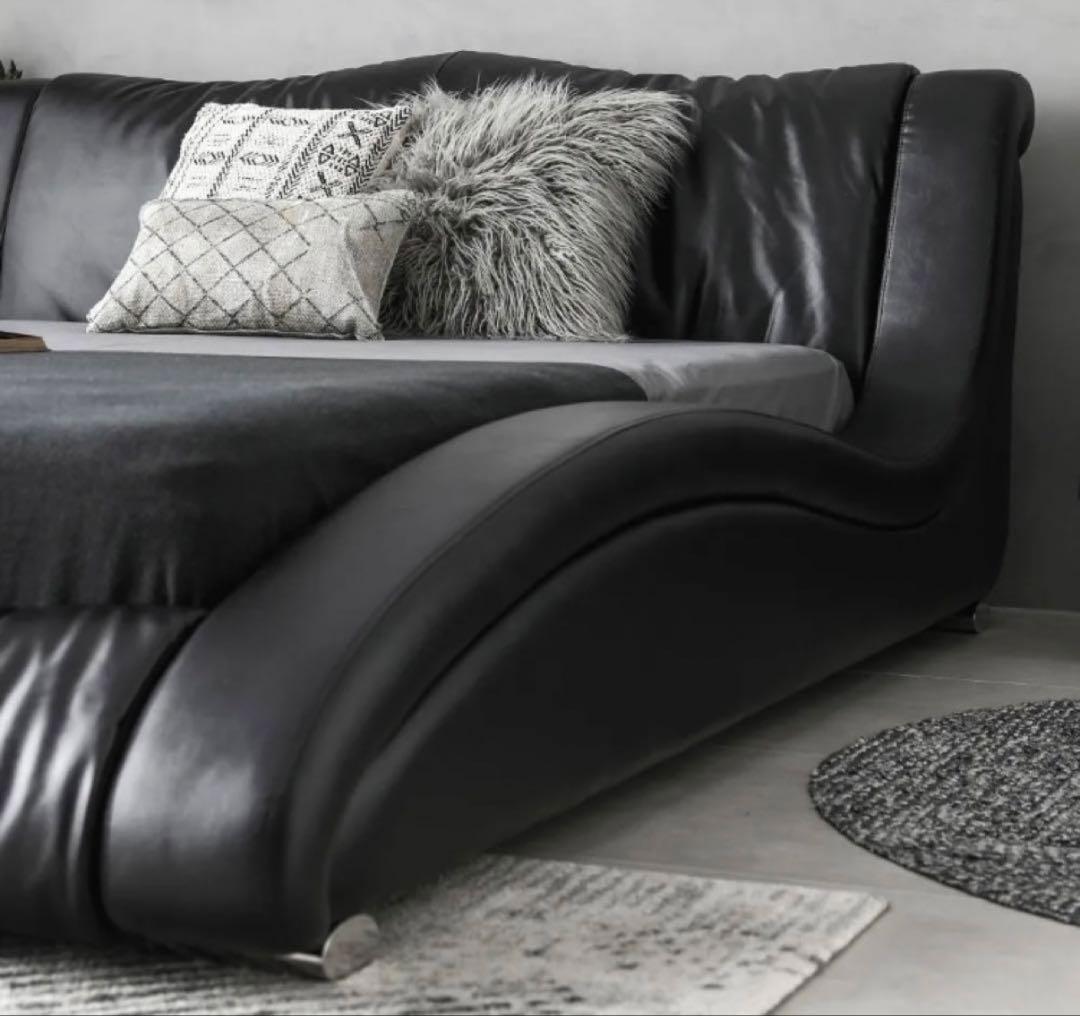 metria ブラック ダブル　アルモニア　訳あり　中古　ベット　フレームのみ