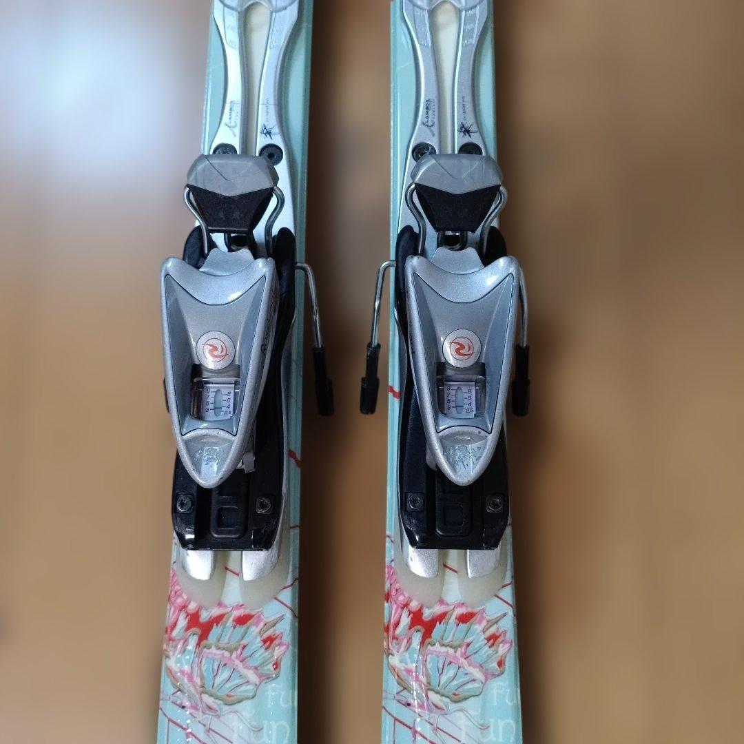 Rossignol Fun 2 スキー 板 水色 レディース 154cm　int