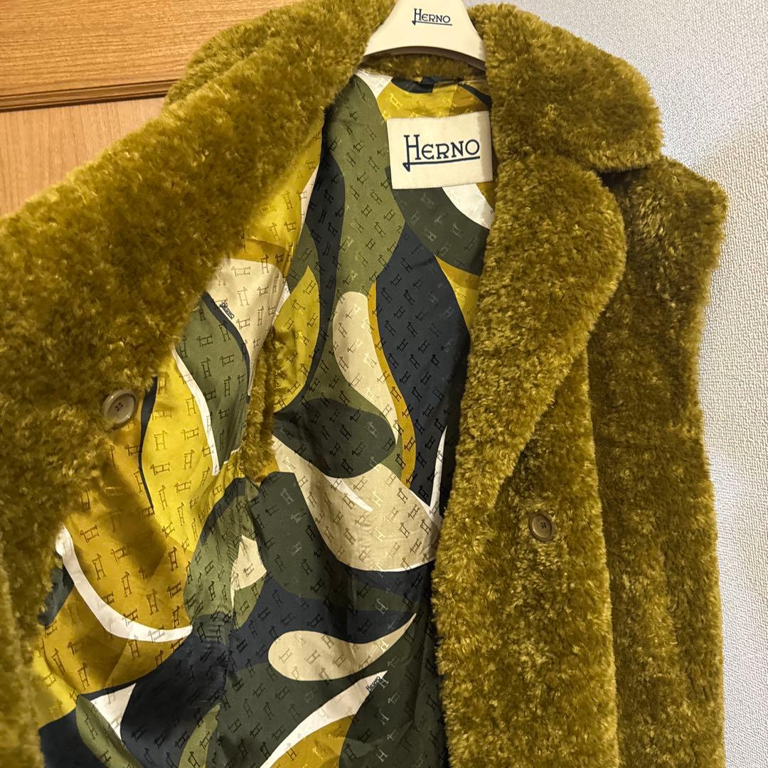 試着のみ HERNO ヘルノ ジレ ベスト 44