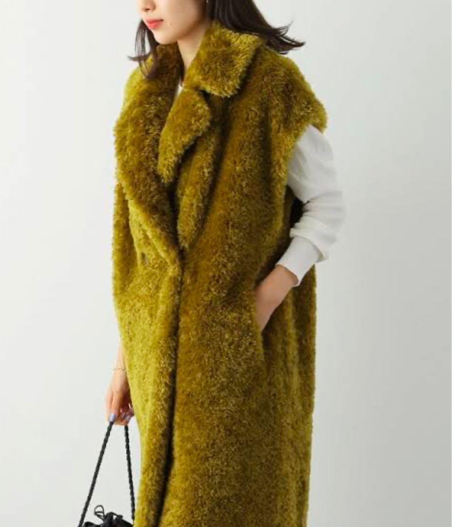 試着のみ HERNO ヘルノ ジレ ベスト 44