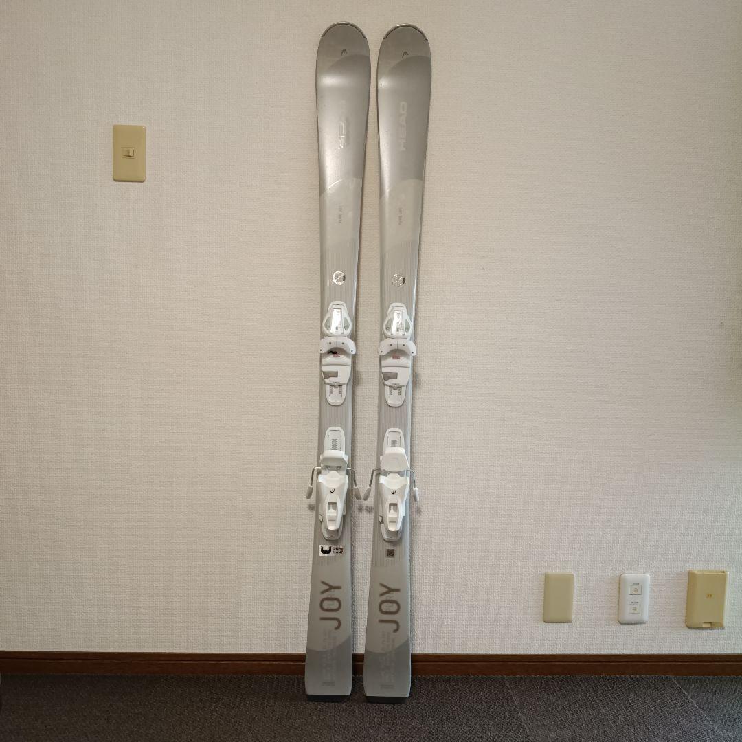 HEAD PUREJOY スキー板 シルバー 148cm　レディース