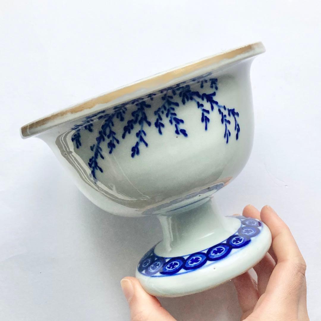染錦色絵千鳥杯洗　器　吾山窯や源六製、大聖寺伊万里や古伊万里、深川製磁や其泉好き