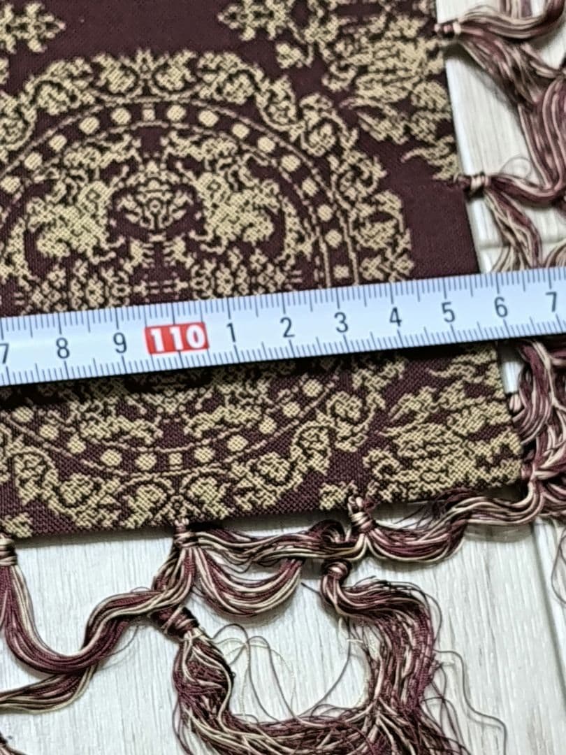 【超希少116cm大判】龍村美術織物 非売品 大阪証券取引所記念 四天王狩猟文錦