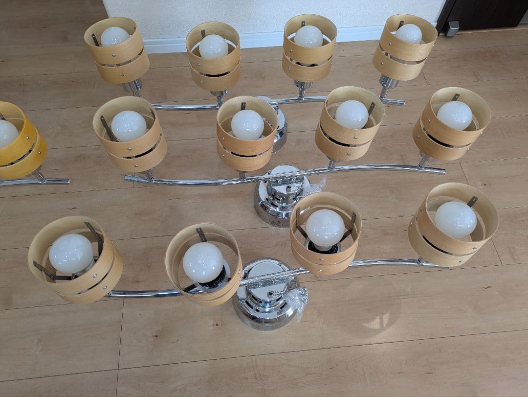 日昇 スポットシーリングライト4灯 BBS-049C 3個＋BBS-113 1個