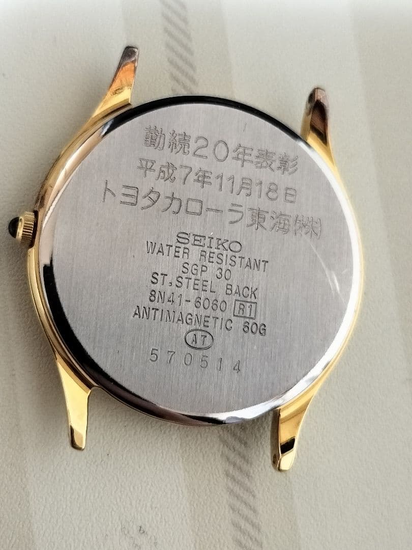 メロンパン　SEIKO DOLCE　8N41-6060　SGP-30