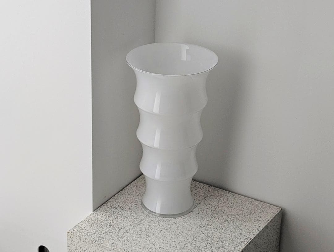 ホルムガード カレンブリクセン ガラス フラワーベース 31㎝ 北欧 ビンテージ