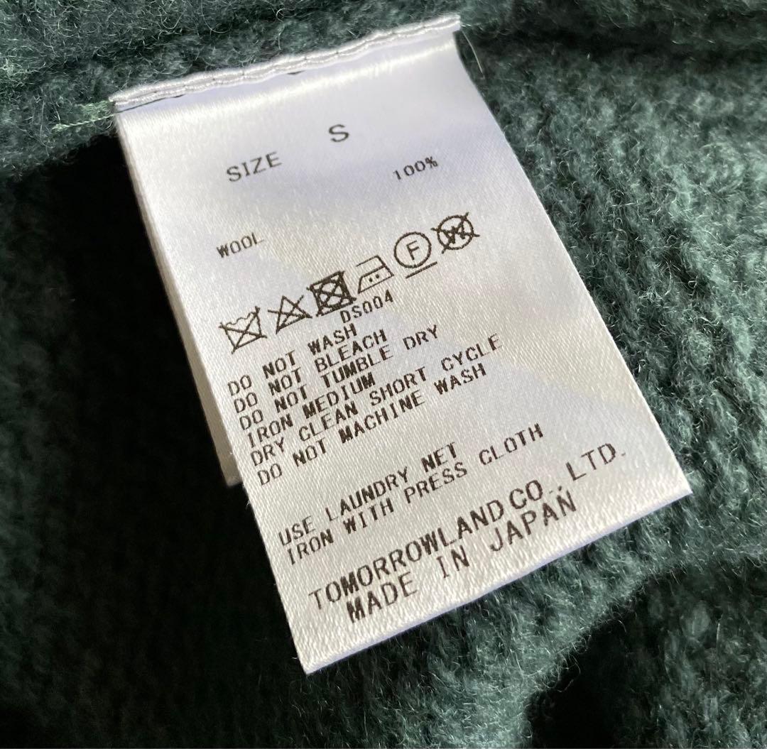 GALERIE VIE ファインウール クルーネックプルオーバー ニット 日本製