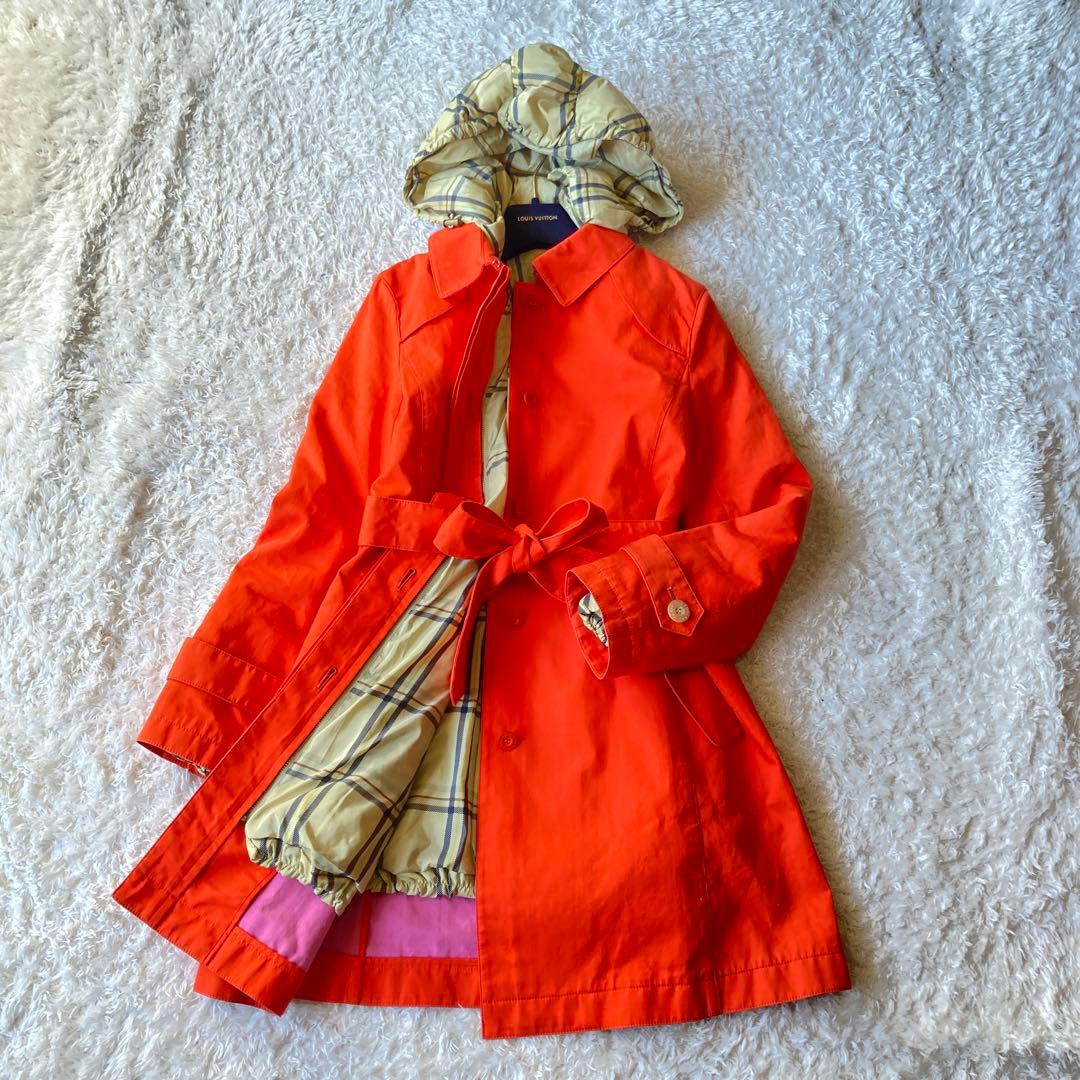 美品　3way オールドイングランド　ダウンライナー付きコート　オレンジ36