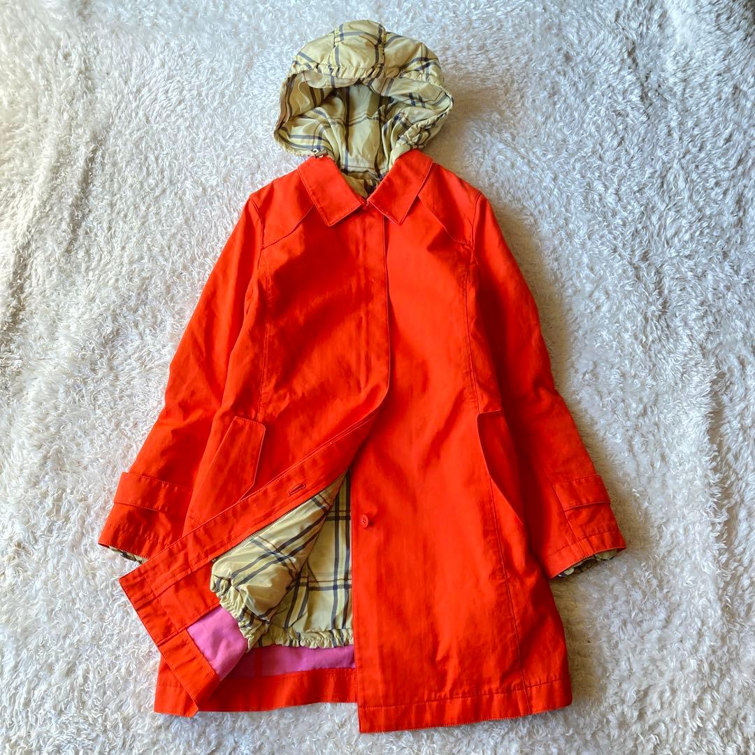 美品　3way オールドイングランド　ダウンライナー付きコート　オレンジ36