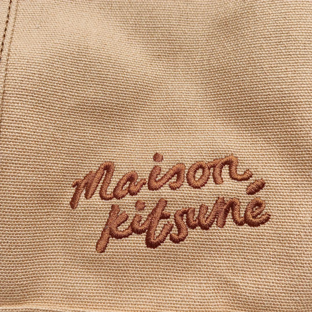 お*ち☆MAISON KITUNE 刺繍 トートバッグ☆