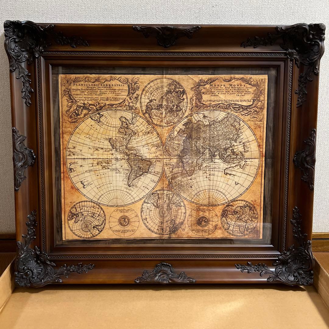 アンティークな木製 フレーム