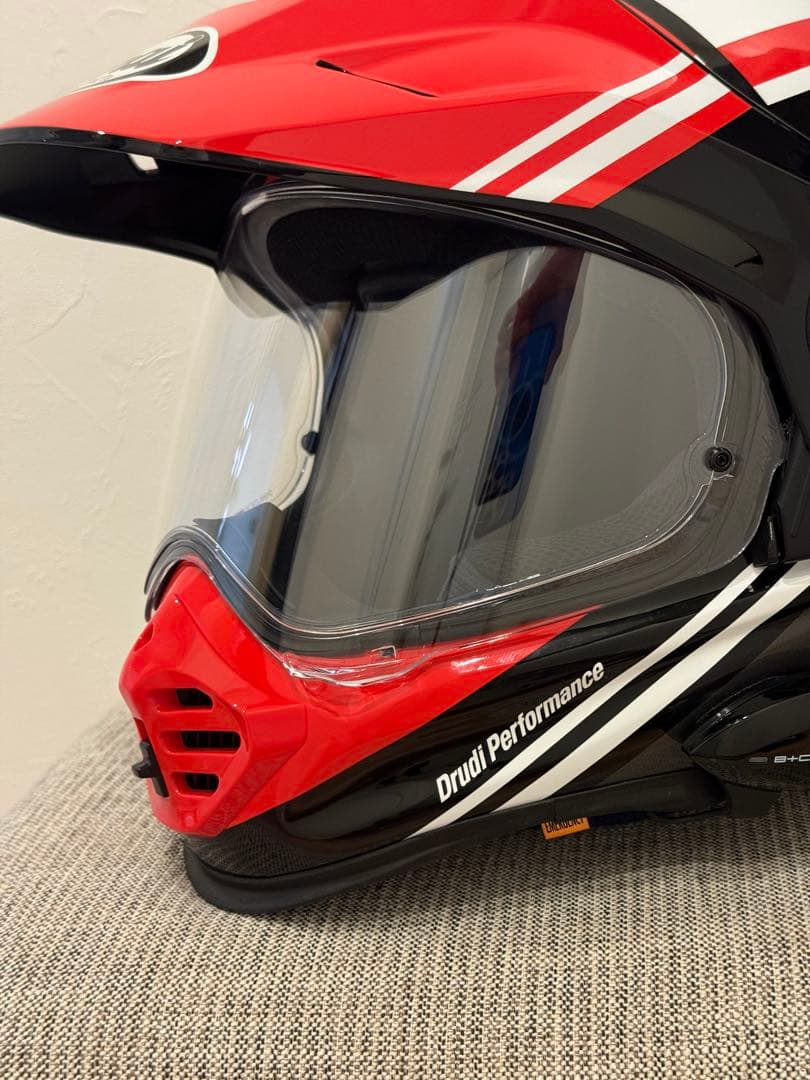 Arai ツアークロスV 57-58 M/L共通帽体 B+COM PLAY付美品