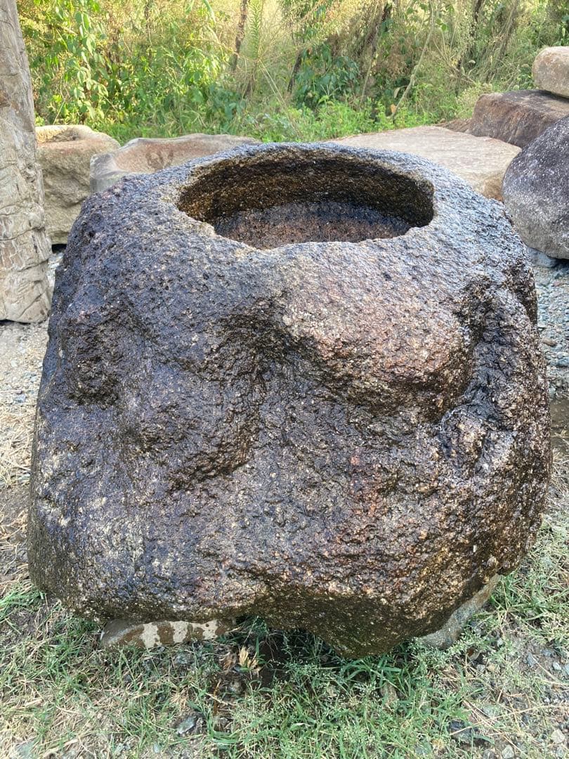 白川太閤石製水鉢