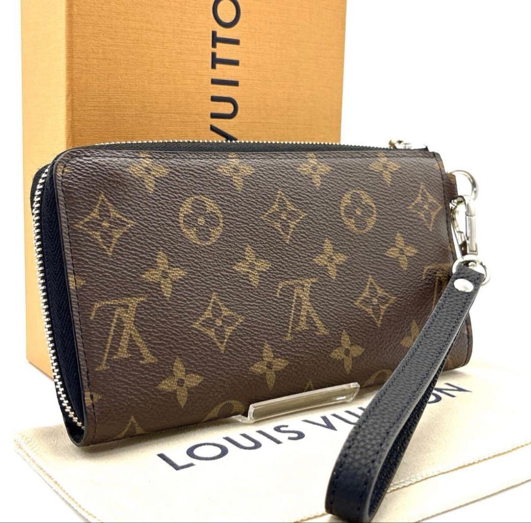 リ*ン様 ◆極美品◆LOUIS VUITTON ジッピードラゴンヌ マカサー モ