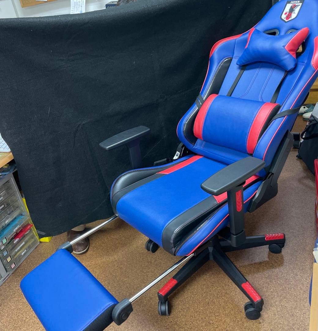 JFA 限定　ゲーミングチェア　フットレスト付