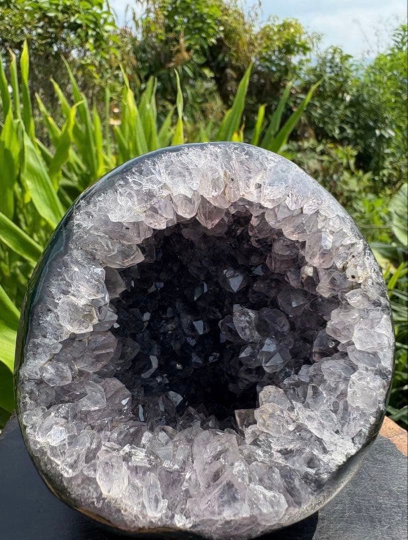 ✳レア　可愛い　❤️母岩付き　アメジスト ドーム　天然石