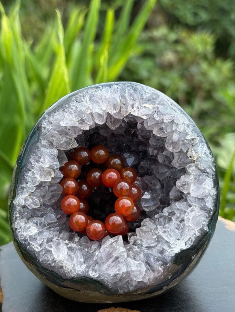 ✳レア　可愛い　❤️母岩付き　アメジスト ドーム　天然石