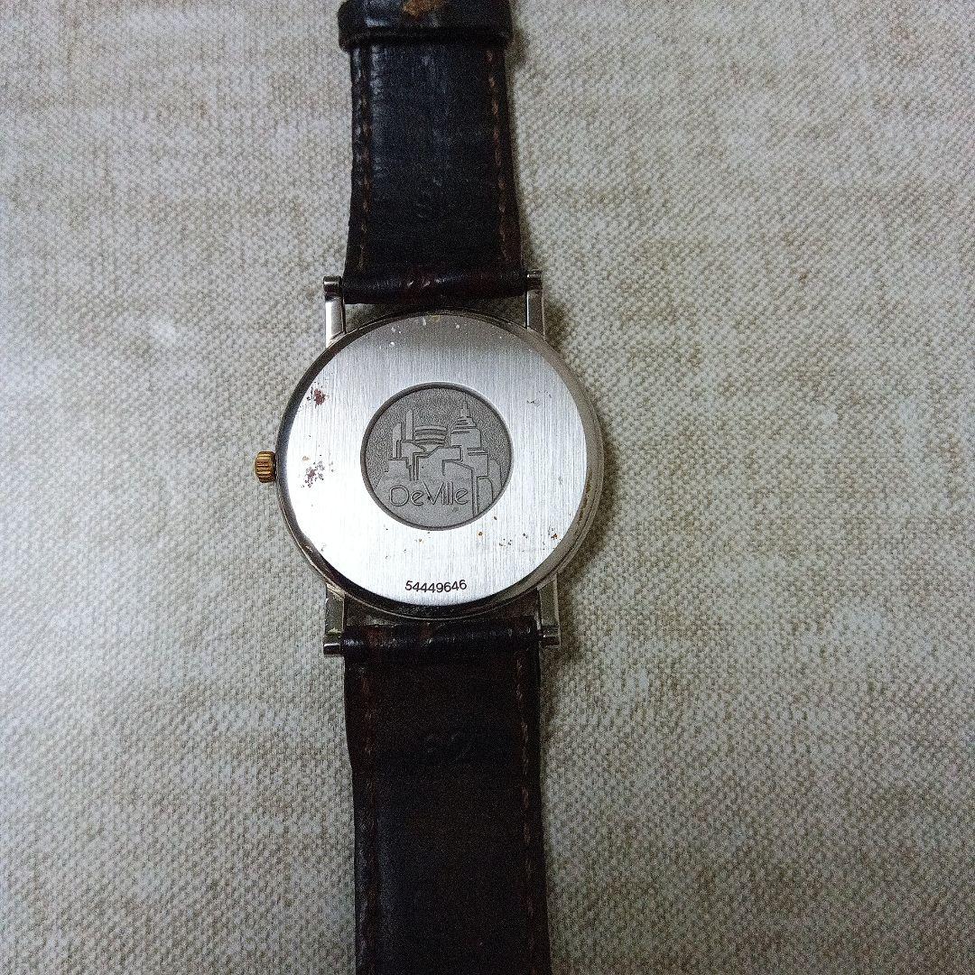 【ジャンク】OMEGA オメガ デビル腕時計 メンズ ★ケースおまけ付き