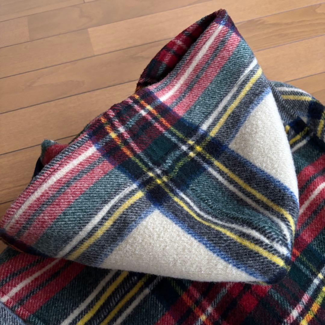 POLO RALPH LAUREN ダッフルコート タータンチェック ショート丈