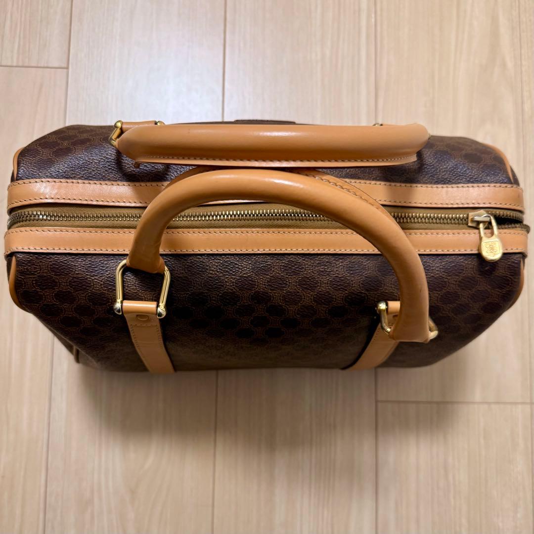 CELINE マカダム ボストンバッグ ヴィンテージ オールドセリーヌ