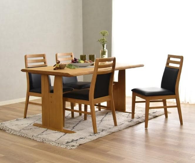 CD DC CB 6脚　ダイニングチェア　ダークブラウン＊ブラック