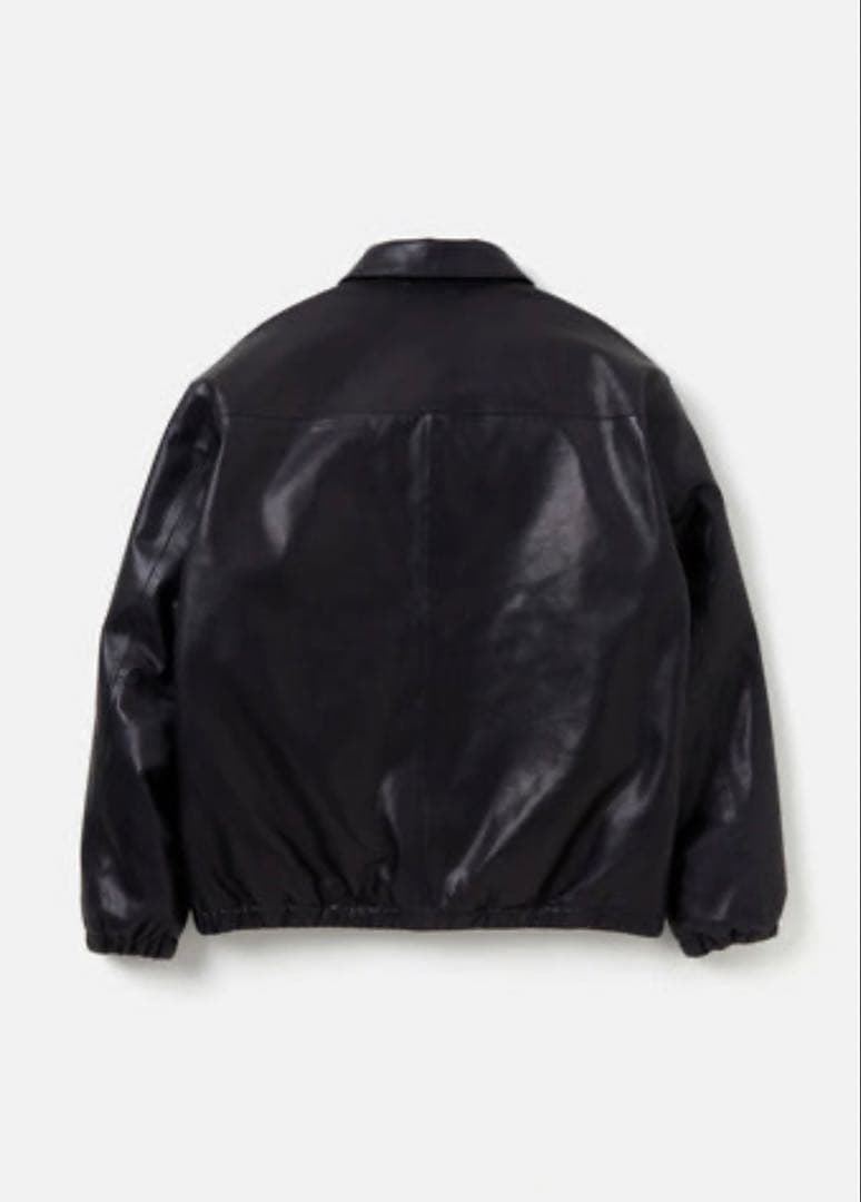 ジャケット・アウター neighborhood leather zip work jacket