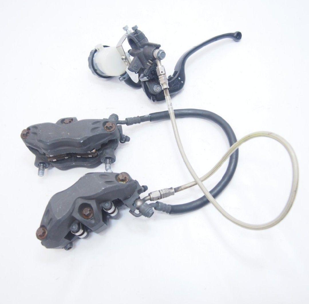 ZZR1400フロントブレーキset マスター・マウントキャリパー12-17年