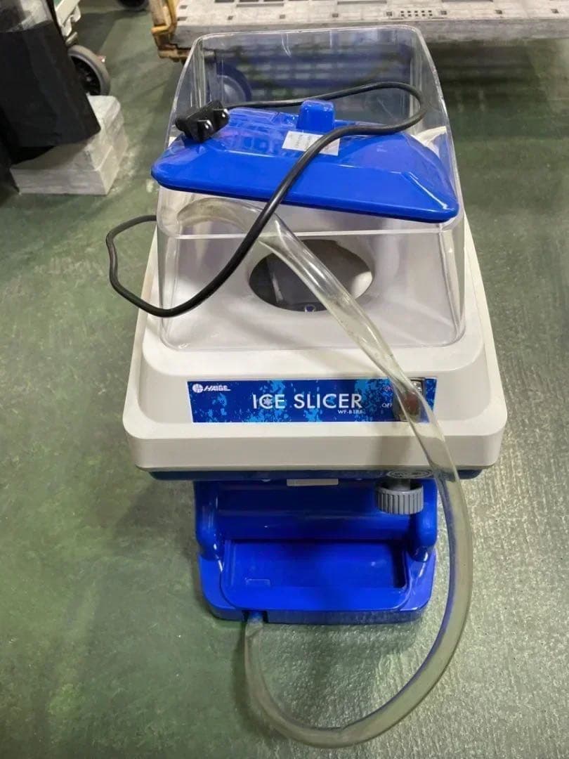 電動式 かき氷機 業務用 キューブアイス対応 WF-B188 2019年製