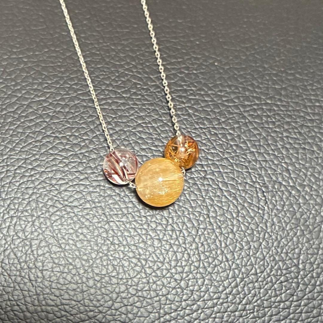 【レッドルチル３個】霊力入れてます。パワー凄すぎ！