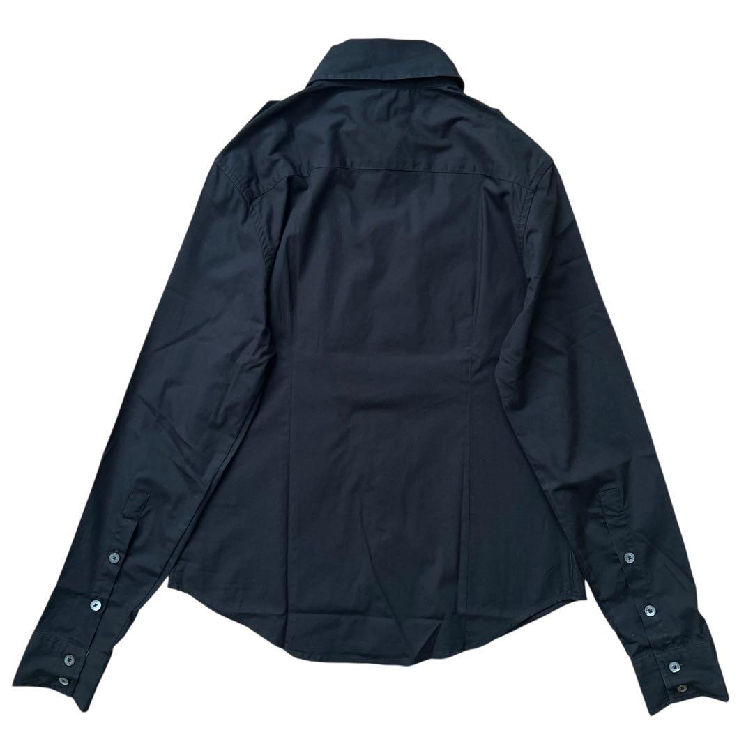 英国製　BURBERRY LONDON トレンチデザインシャツ ノバチェック S