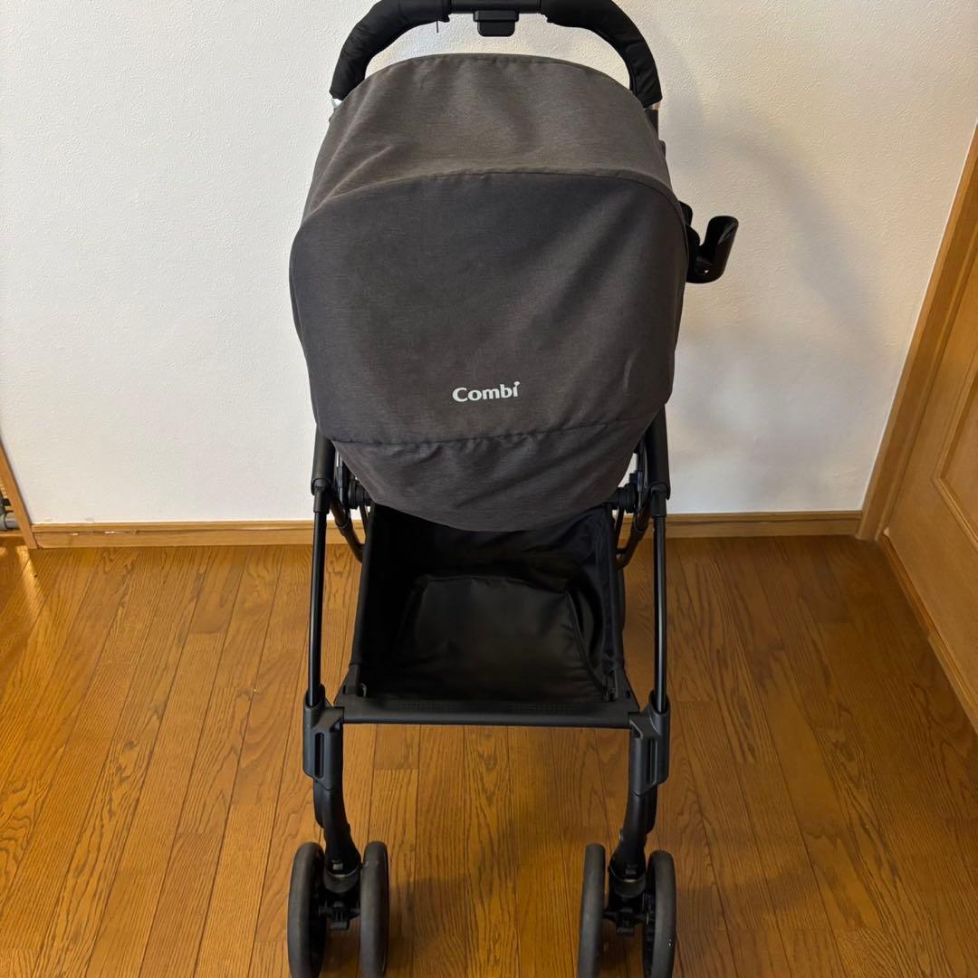 ＊美品＊COMBI コンビ　ラベリタ　エッグショックAL　マスキレーグレー