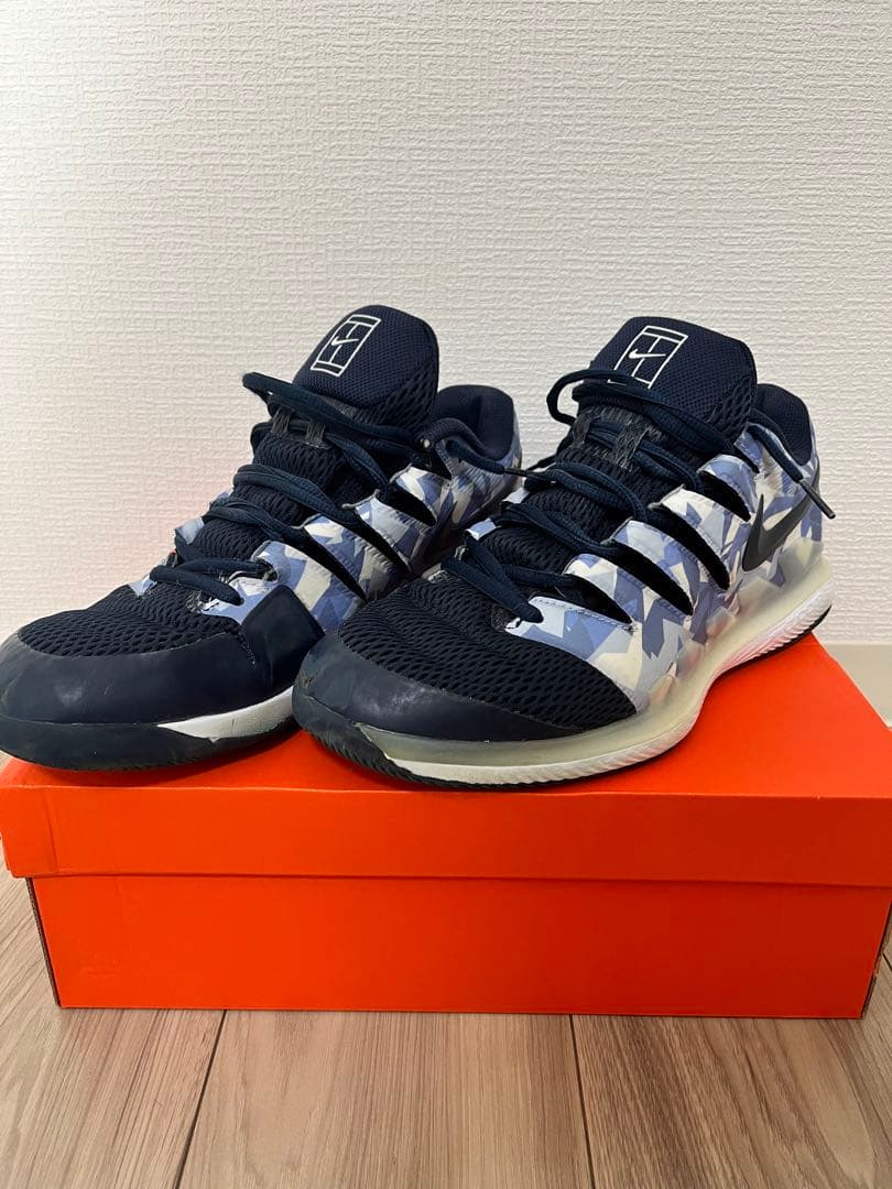 Nike Air Zoom Vapor X HC ネイビー/カモ