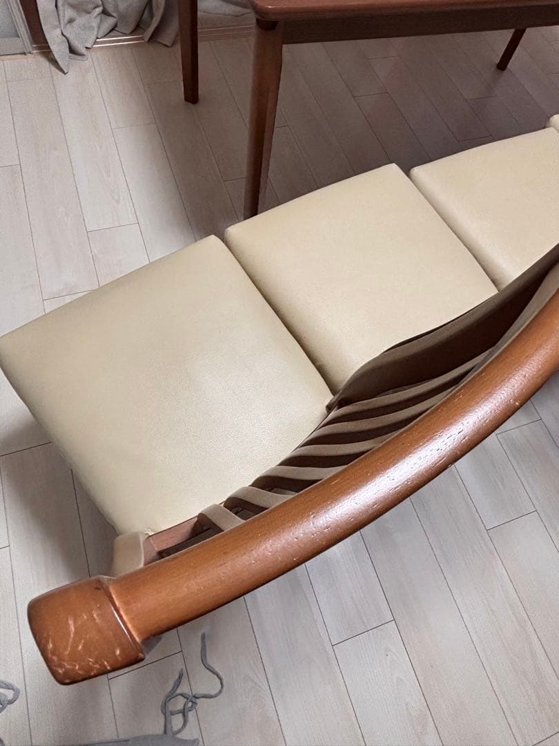 ※Sky様用【直接取引】ニトリ インテール2 MBRテーブル&チェア4脚セット