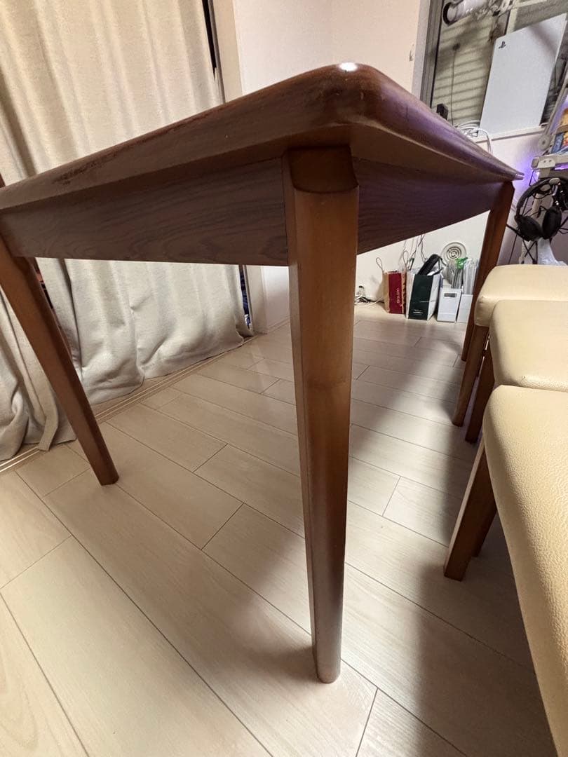 ※Sky様用【直接取引】ニトリ インテール2 MBRテーブル&チェア4脚セット