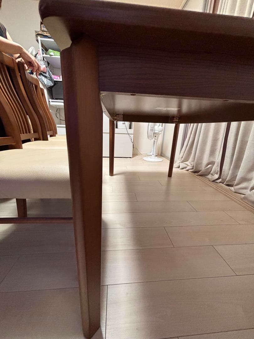 ※Sky様用【直接取引】ニトリ インテール2 MBRテーブル&チェア4脚セット