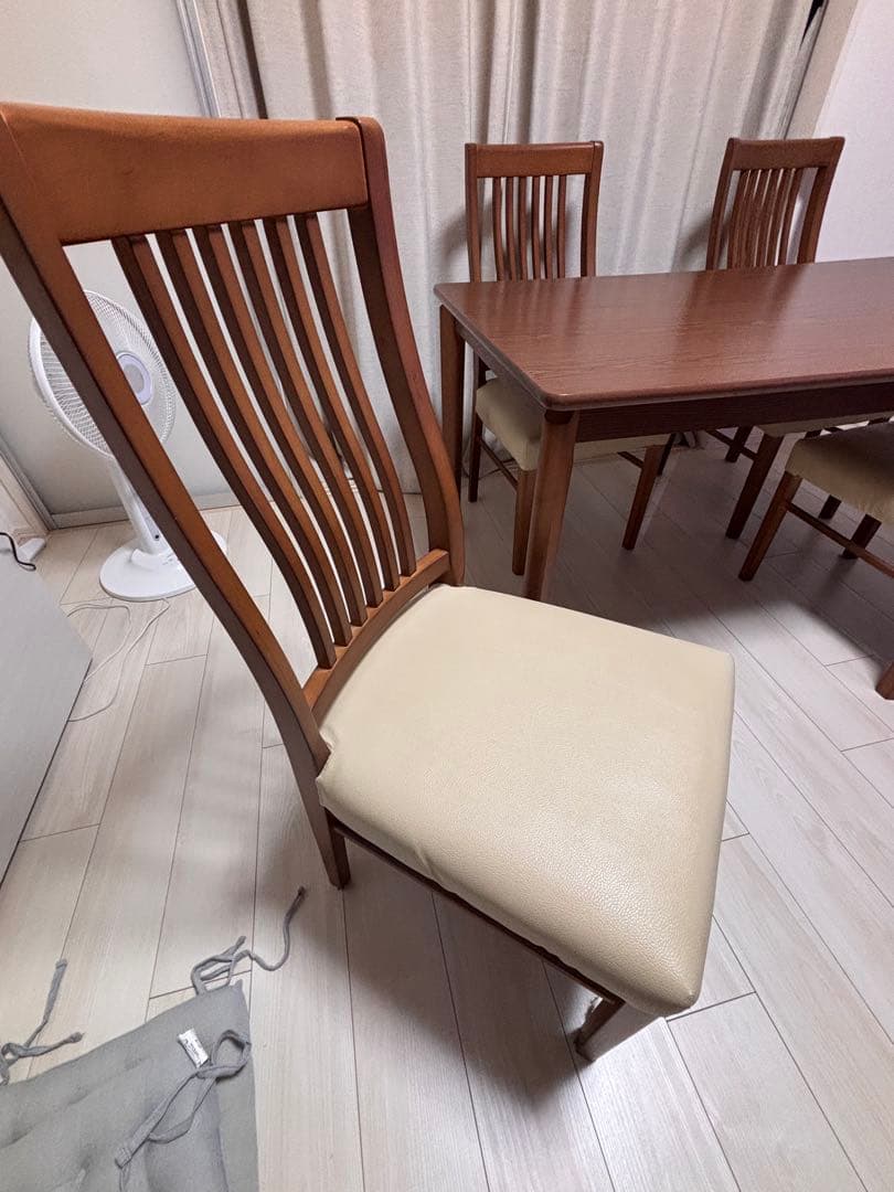 ※Sky様用【直接取引】ニトリ インテール2 MBRテーブル&チェア4脚セット